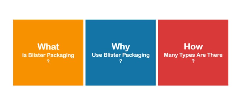 What is blister packaging? Can I use it on my products? How many types of blister packaging are there and what are they? Click to learn more ↓